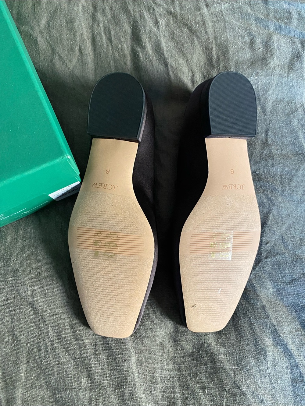 NIB J.Crew Sophie Ballet Flat in Chocolate Berry - Picture 2 of 3